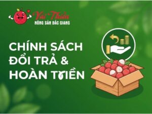 Chính sách đổi trả hoàn tiền