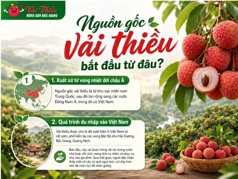 Nguồn gốc vải thiều