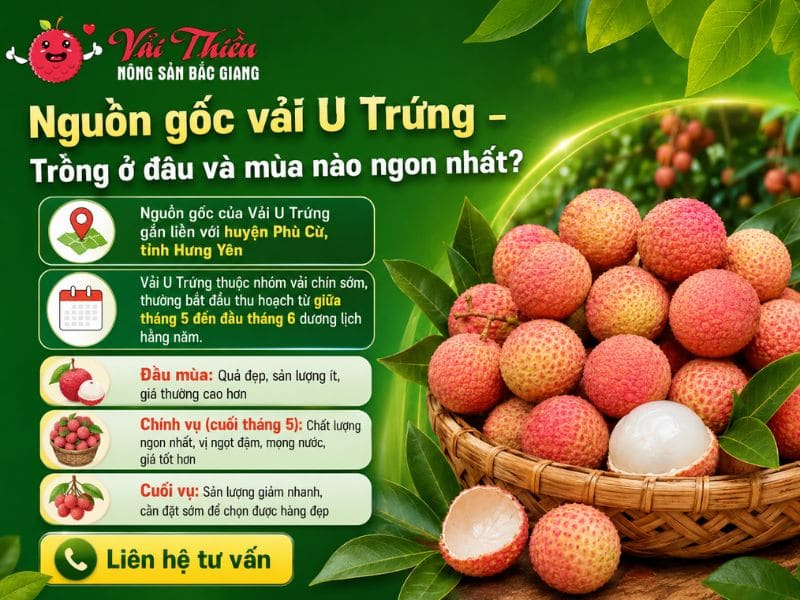 Vải U Trứng