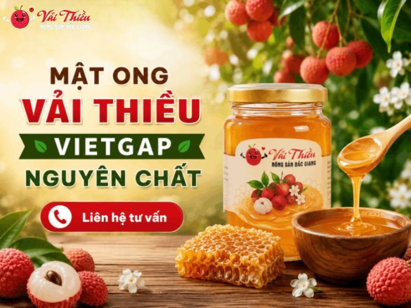 mật ong vải thiều