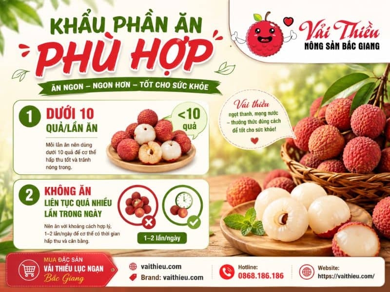 Ăn vải thiều buổi tối có tốt không